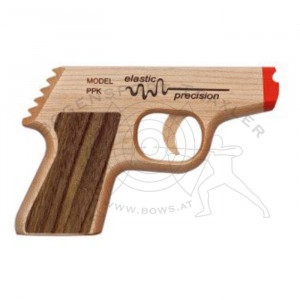 Elastic Precision Toy Gun PPK Maple/Walnut
